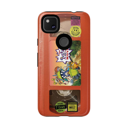 Rugrats Orange Edition VHS Phone Case