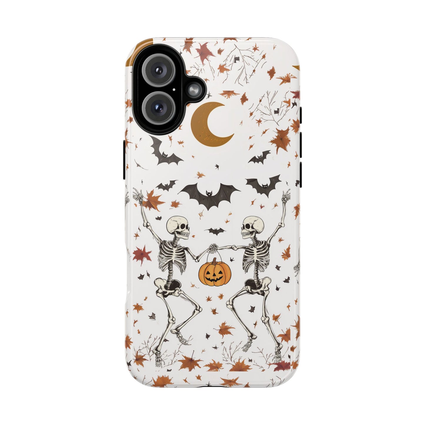 Dancing Skeletons Impact Resistant Phone Case