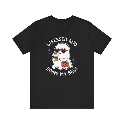 Stressed Ghost Full Print Tee