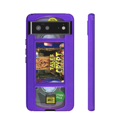 Tales Purple Edition Impact Resistant VHS Phone Case