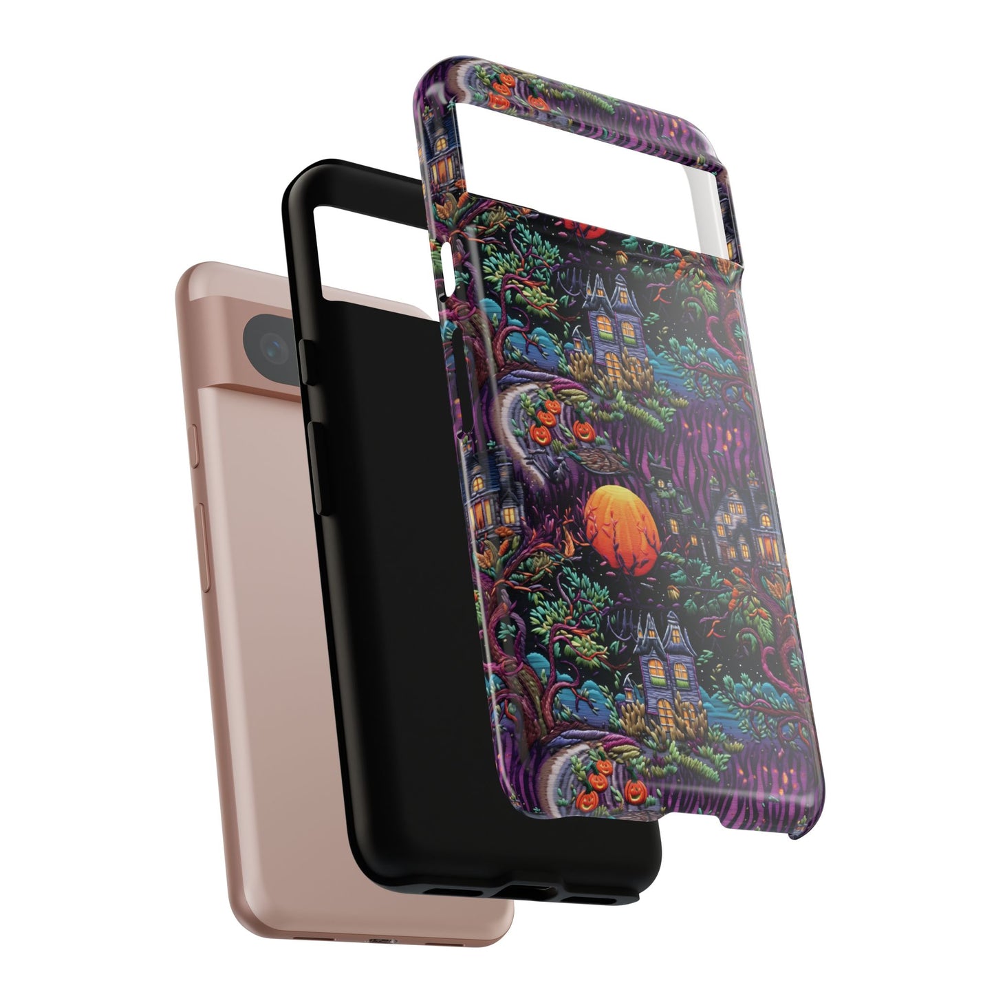 Spooky House Impact Resistant Phone Case