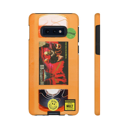 Halloween III Orange Edition Impact Resistant VHS Phone Case