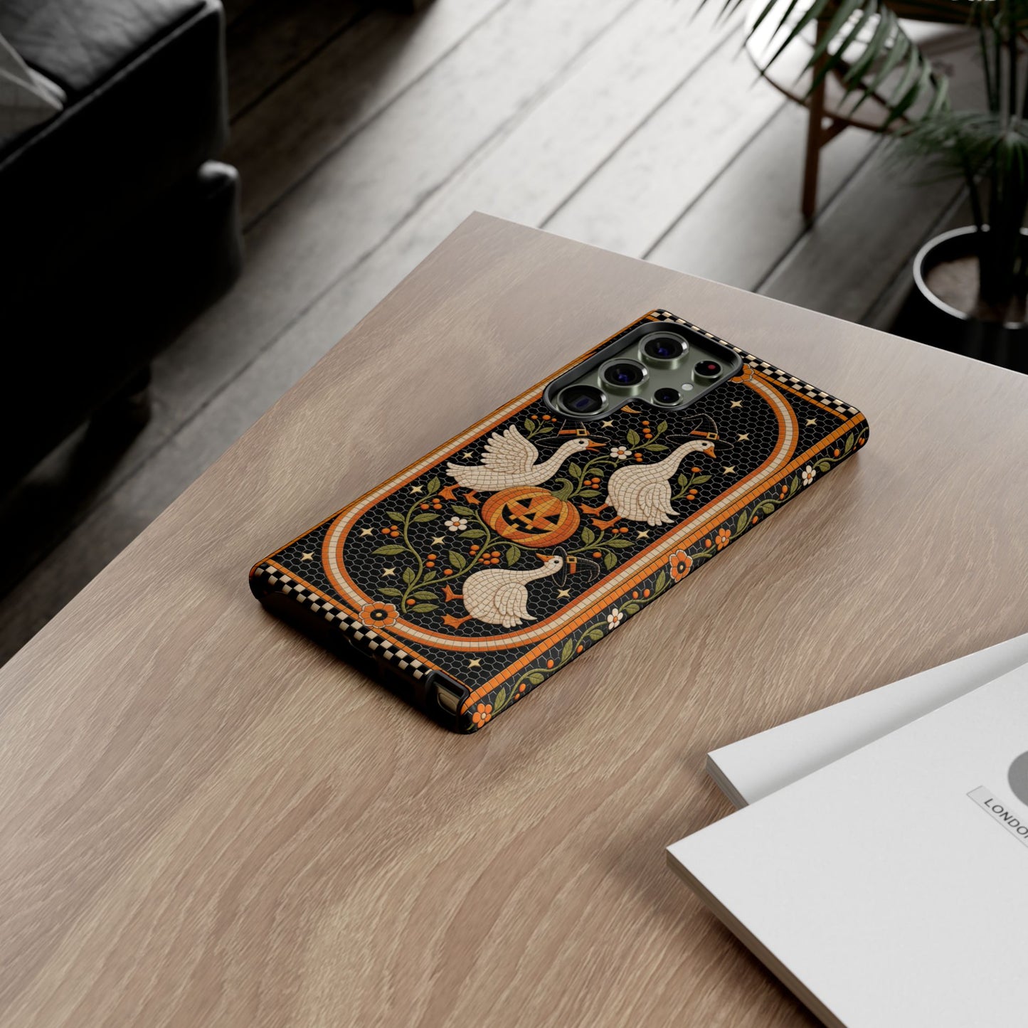Halloween Goose Impact Resistant Phone Case