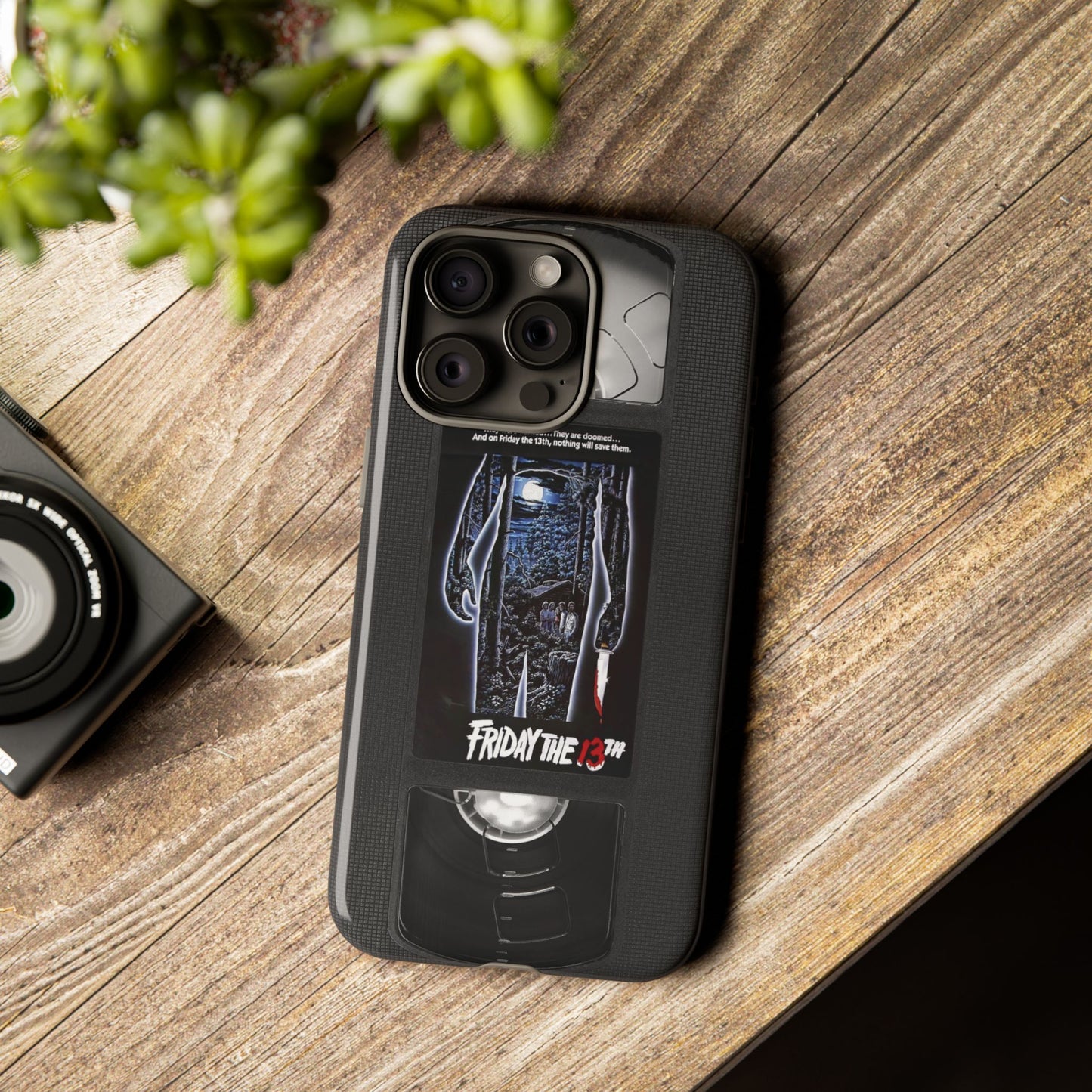 Friday XIII Impact Resistant VHS Phone Case