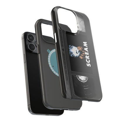 Scream MagSafe Impact Resistant VHS Phone Case