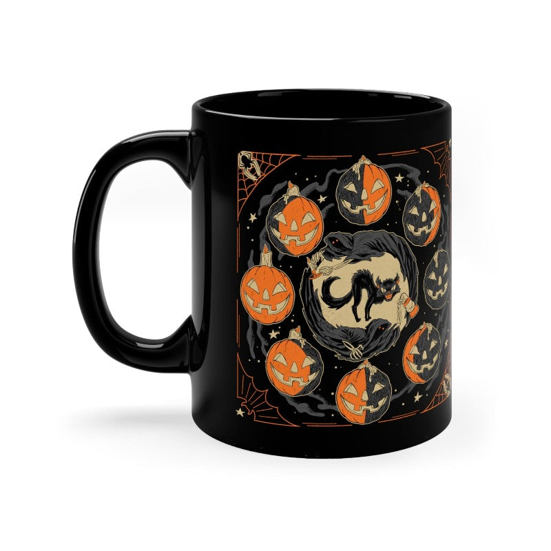 Pumpkin Moon Phase 11 oz Mug