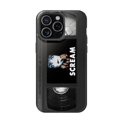 Scream MagSafe Impact Resistant VHS Phone Case
