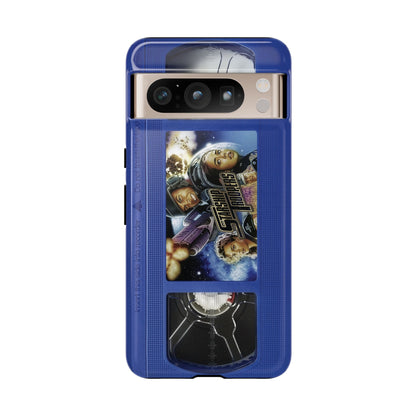 Starship Troopers Blue Impact Resistant VHS Phone Case