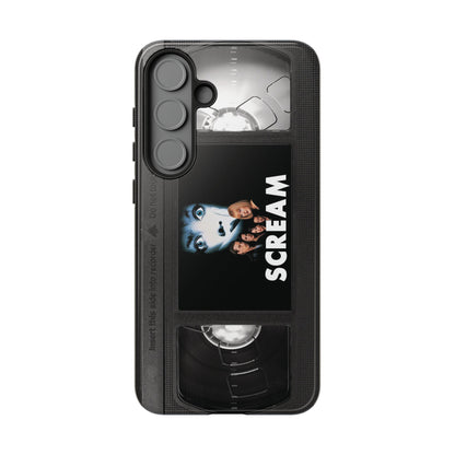 Scream VHS Impact Resistant iPhone Case