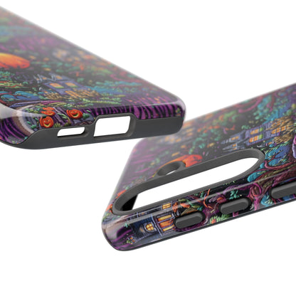 Spooky House Impact Resistant Phone Case