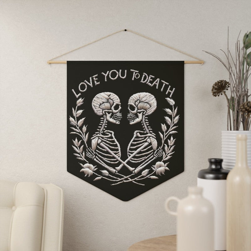 Love You to Death Pennant