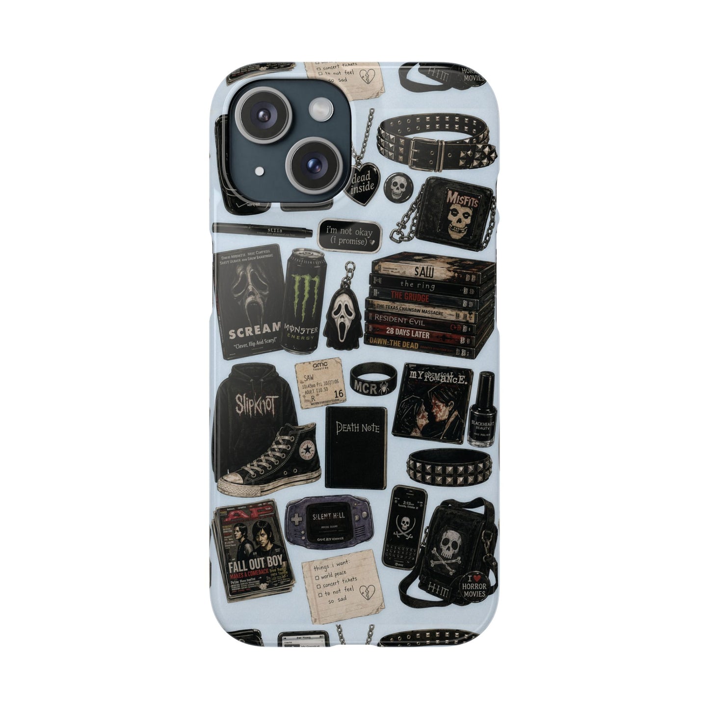 Emo 2000s Nostalgiacore Phone Case