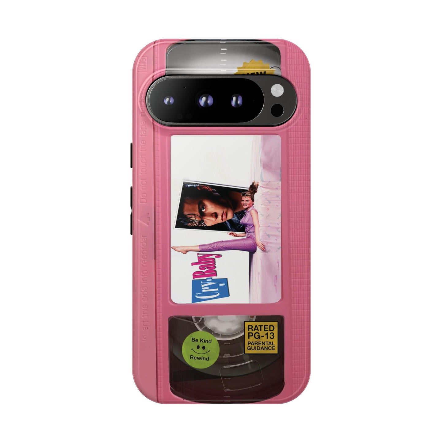 Cry Baby Pink Limited Edition Impact Resistant Vhs Phone Case