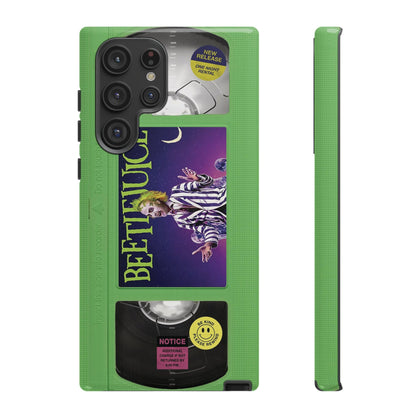 BJ  Limited Edition Green Impact Resistant VHS Phone Case