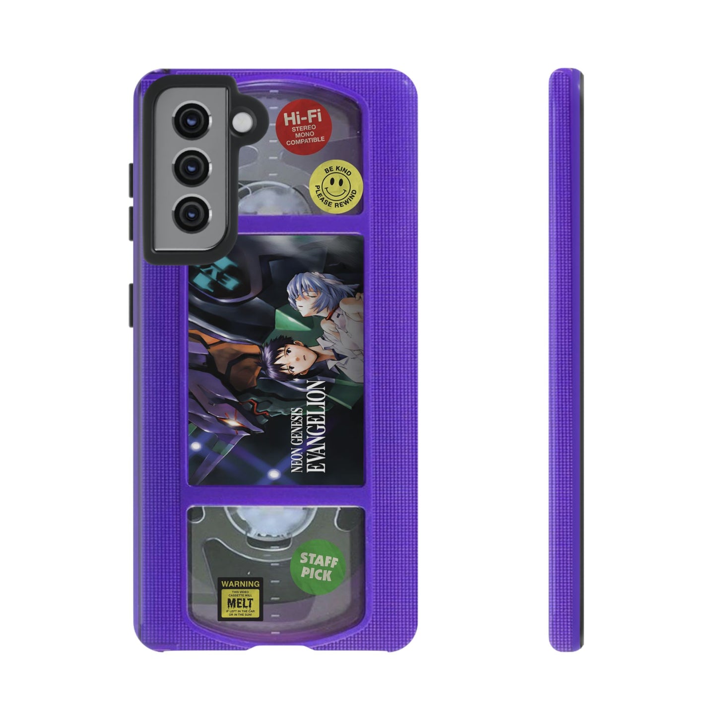 NG Evangelion Purple Edition VHS Phone Case