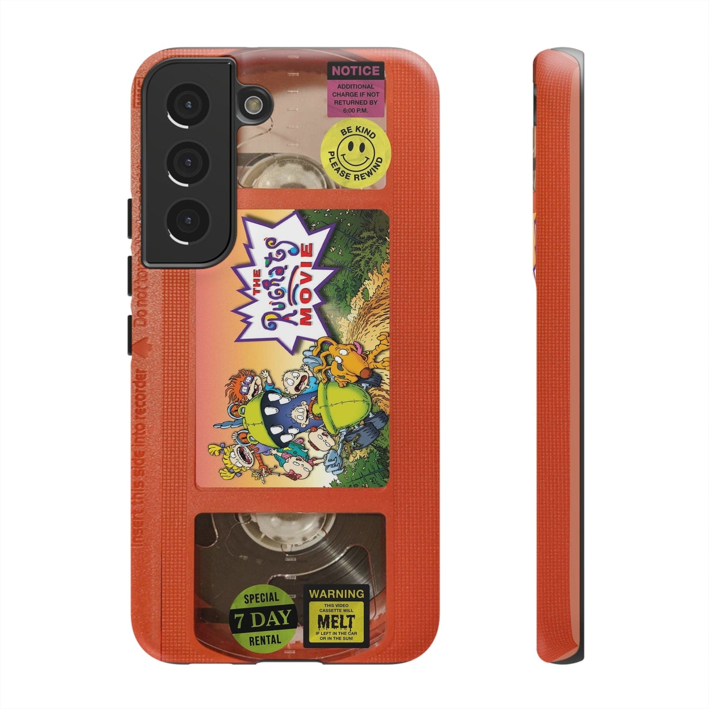 Rugrats Orange Edition VHS Phone Case