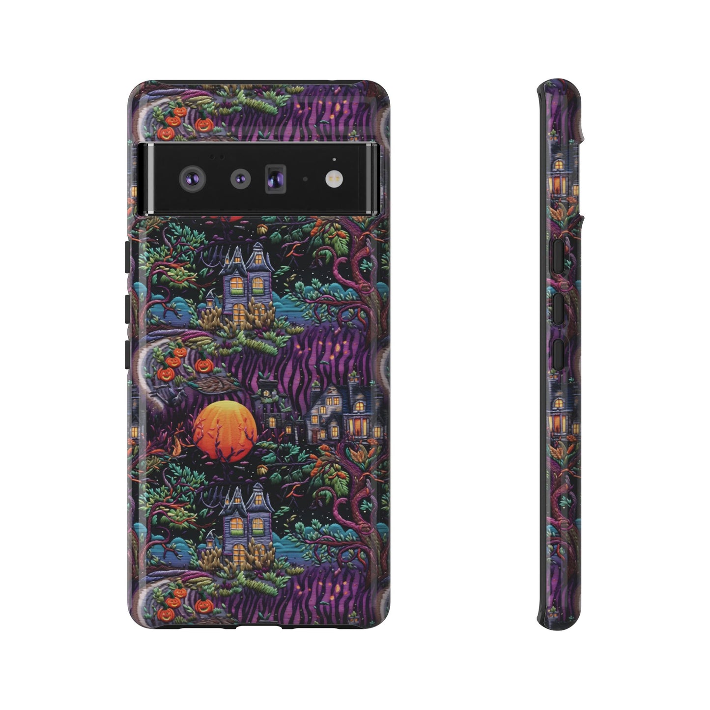 Spooky House Impact Resistant Phone Case