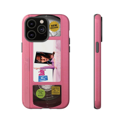 Cry Baby Pink Limited Edition Impact Resistant Vhs Phone Case