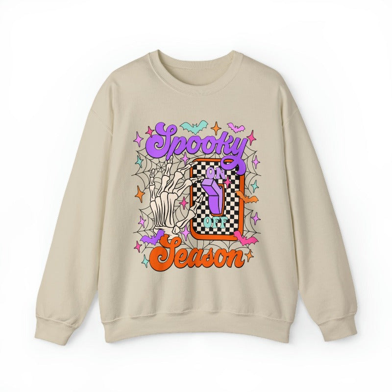 Spooky Season On Crewneck Sweatshirt