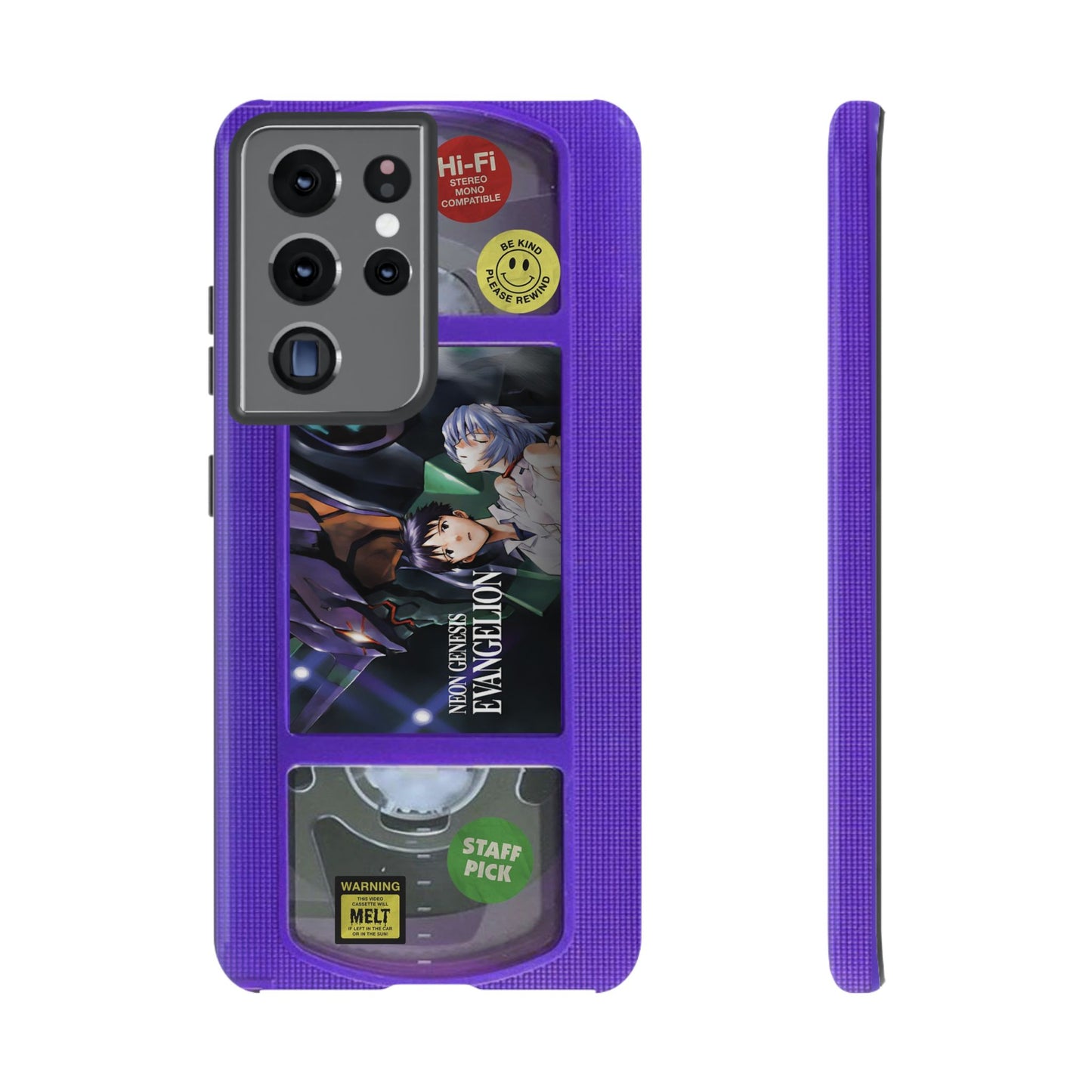 NG Evangelion Purple Edition VHS Phone Case