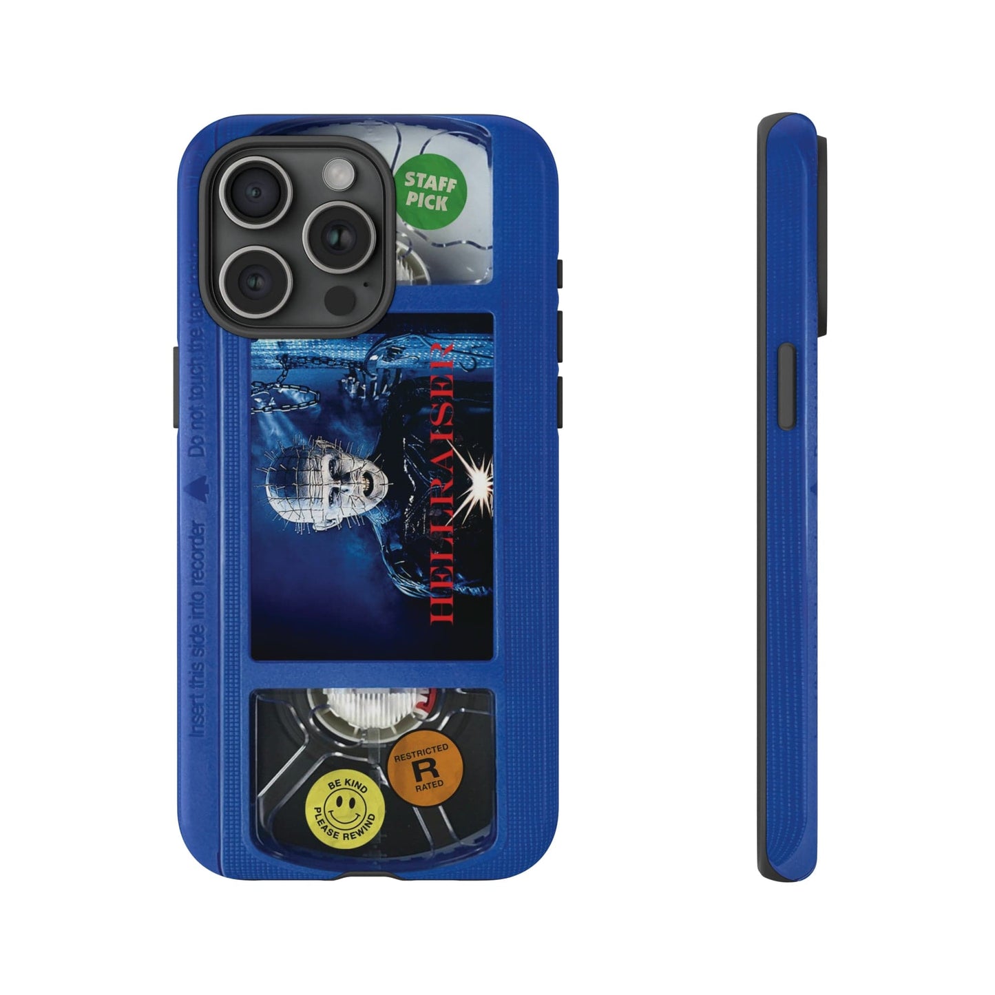 Hellraiser Blue Limited Edition Impact Resistant VHS Phone Case
