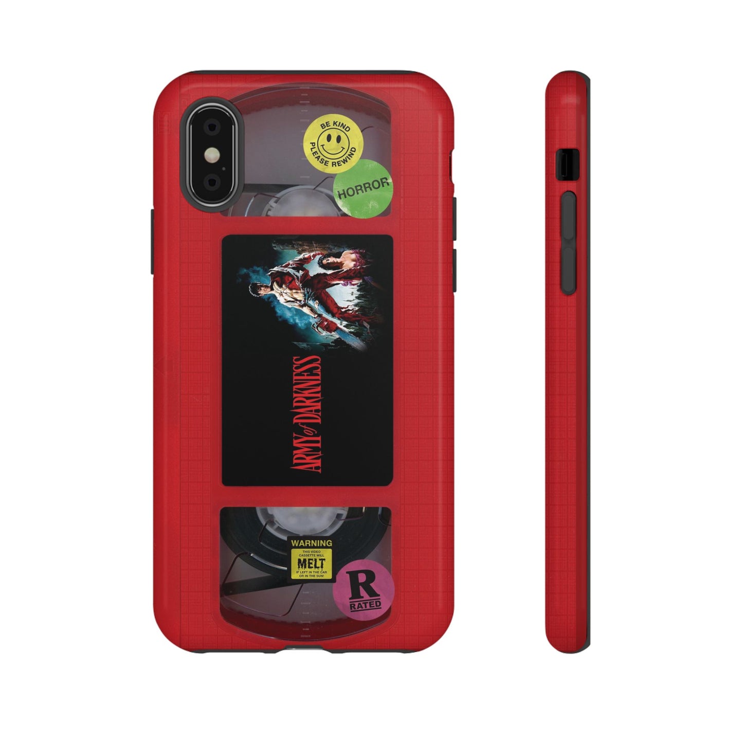 Army of Darkness Red Edition VHS Phone Case