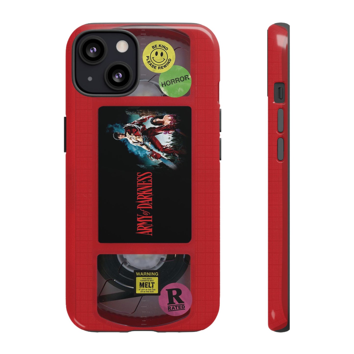 Army of Darkness Red Edition VHS Phone Case