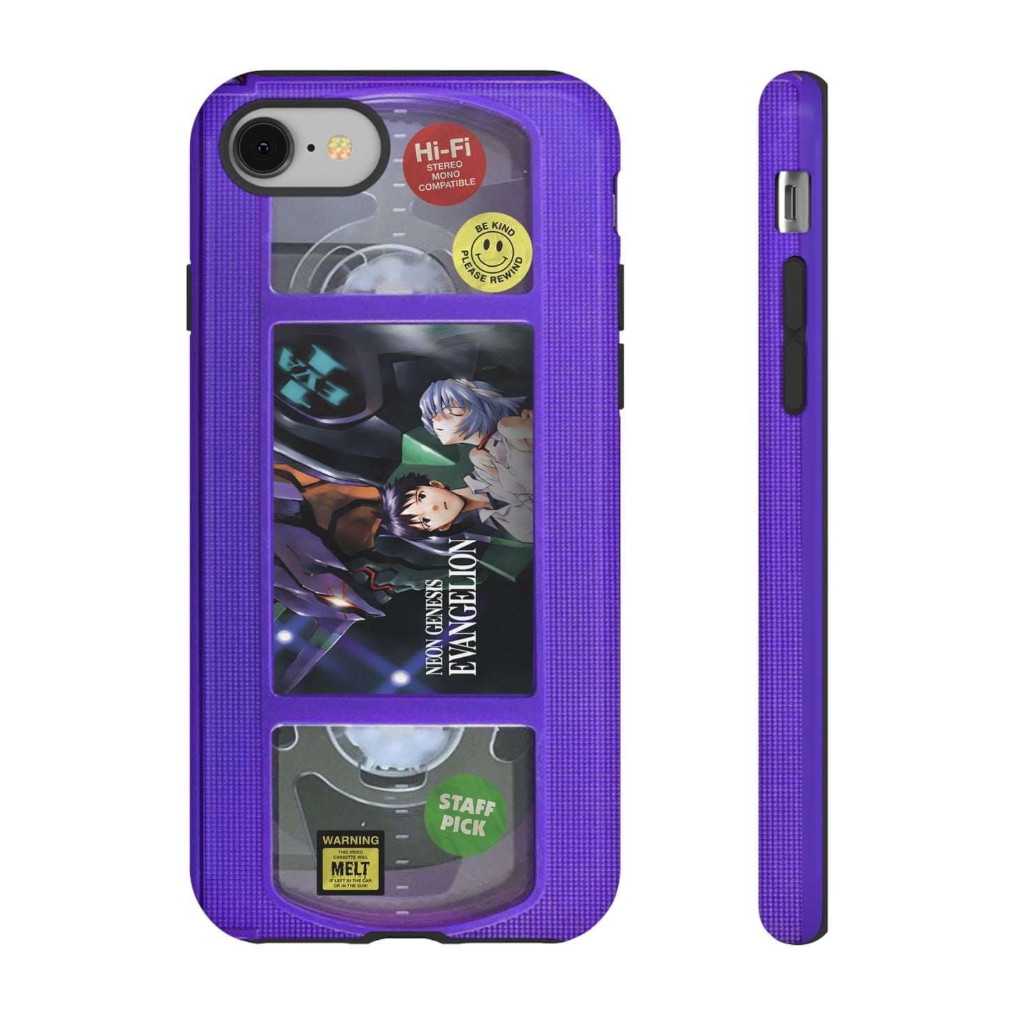 NG Evangelion Purple Edition VHS Phone Case