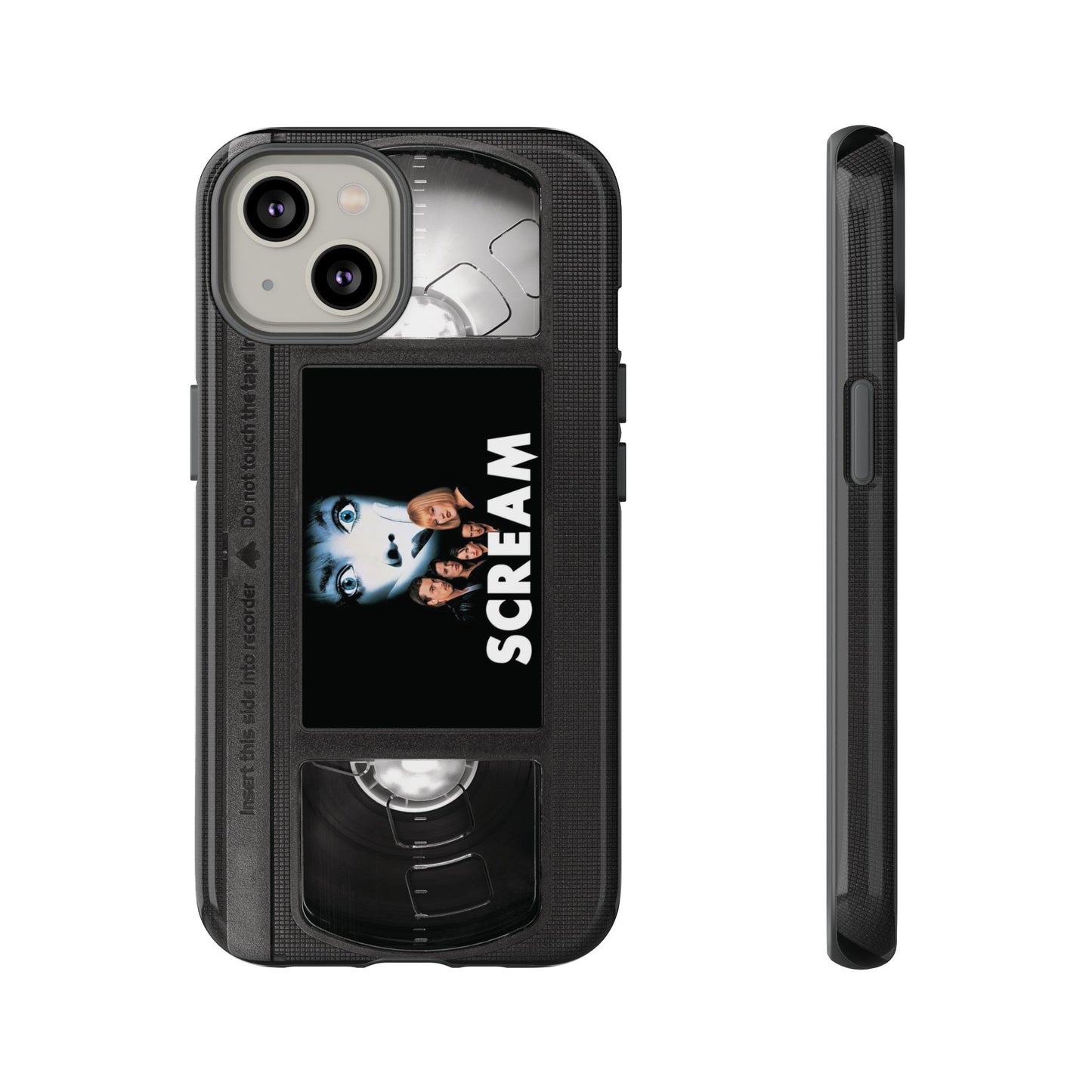 Scream VHS Impact Resistant iPhone Case