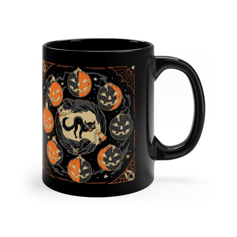 Pumpkin Moon Phase 11 oz Mug