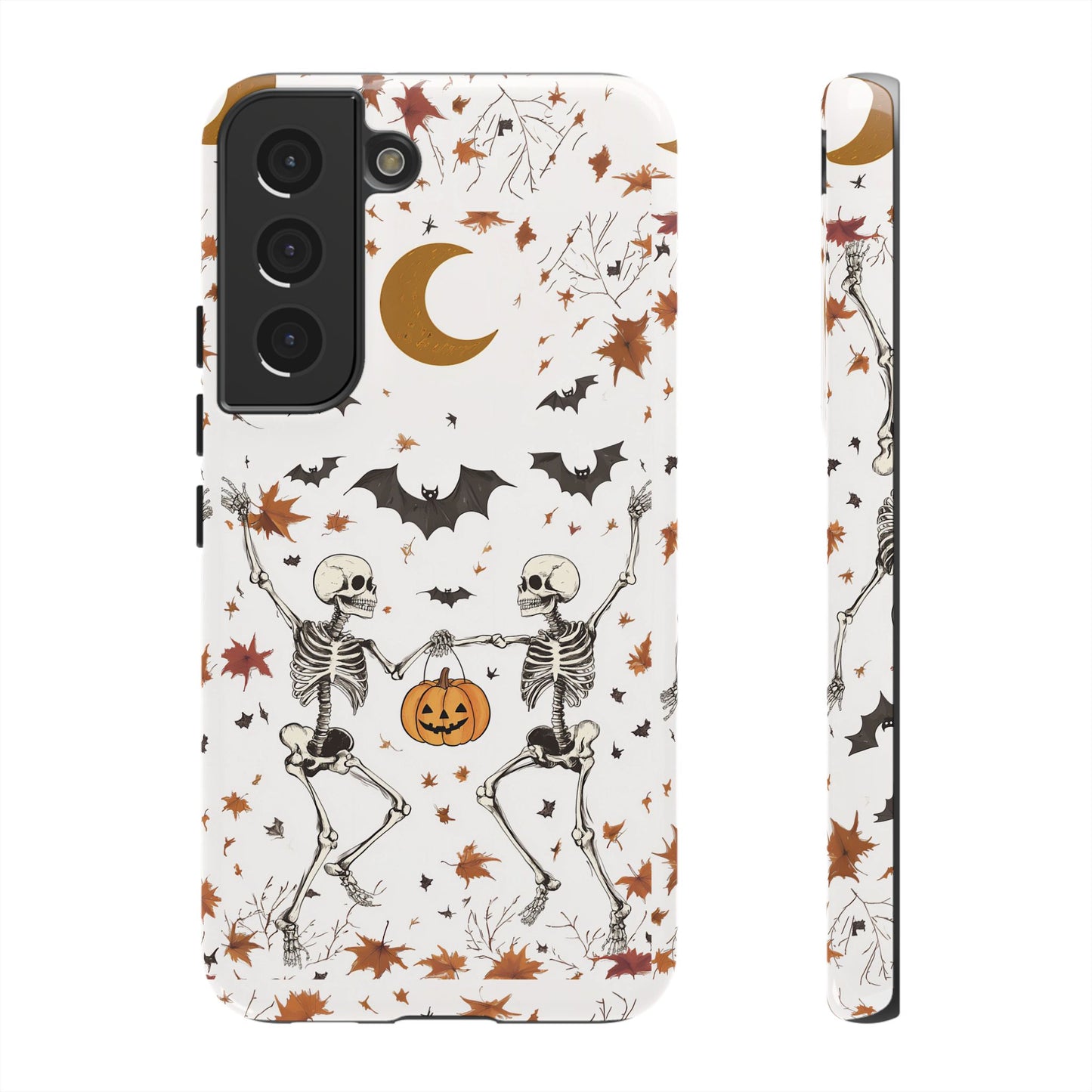 Dancing Skeletons Impact Resistant Phone Case