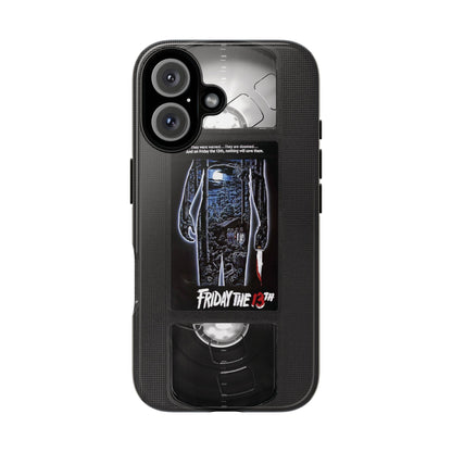 Friday XIII Impact Resistant VHS Phone Case