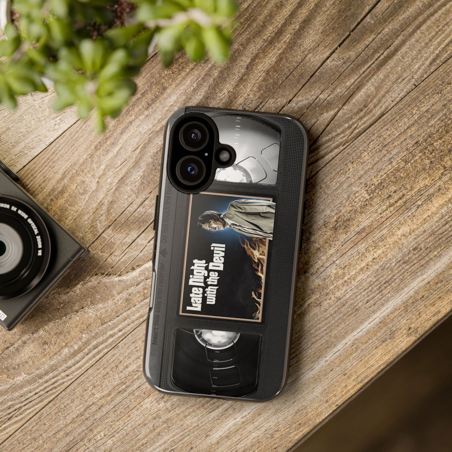 Late Night Impact Resistant VHS Phone Case