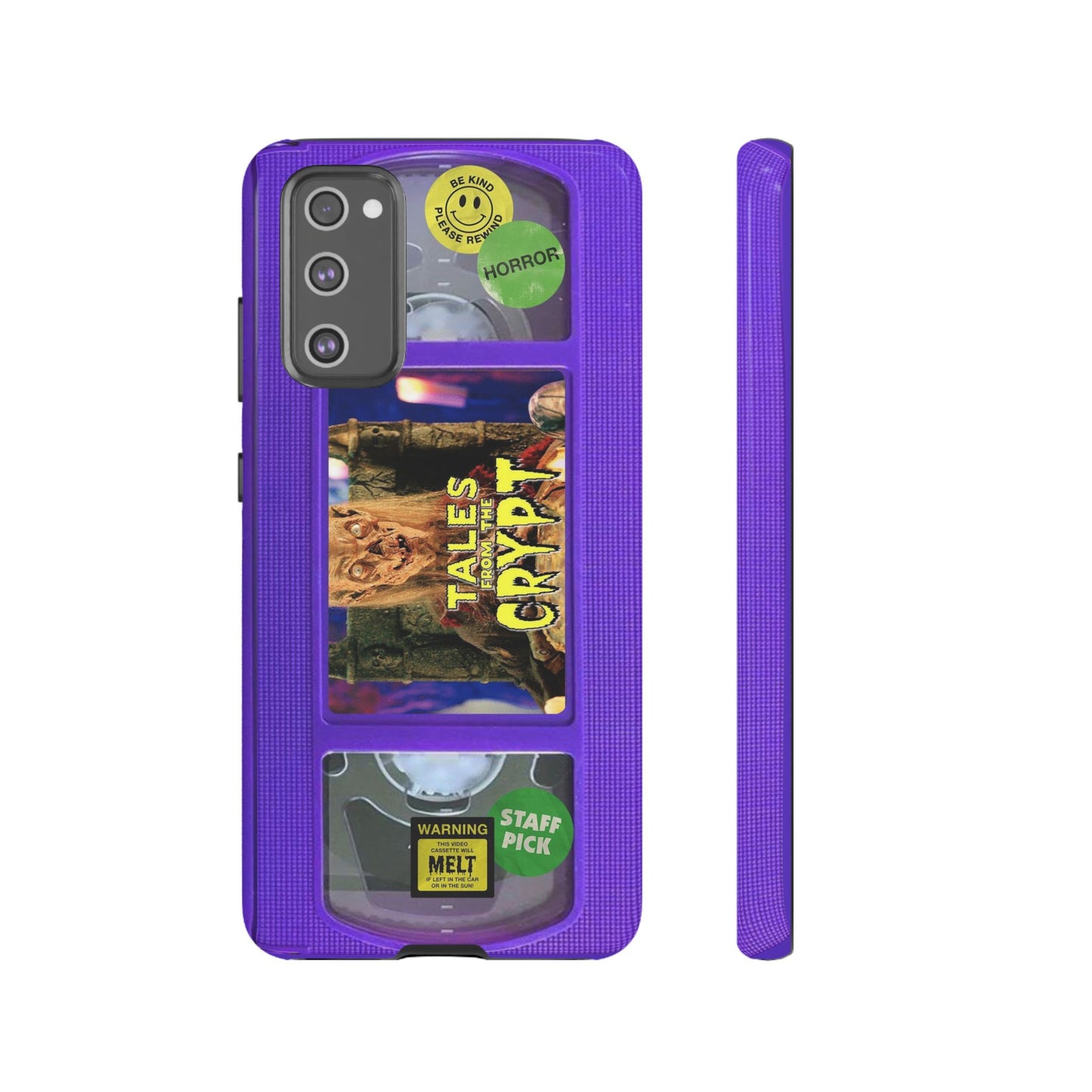 Tales Purple Edition Impact Resistant VHS Phone Case