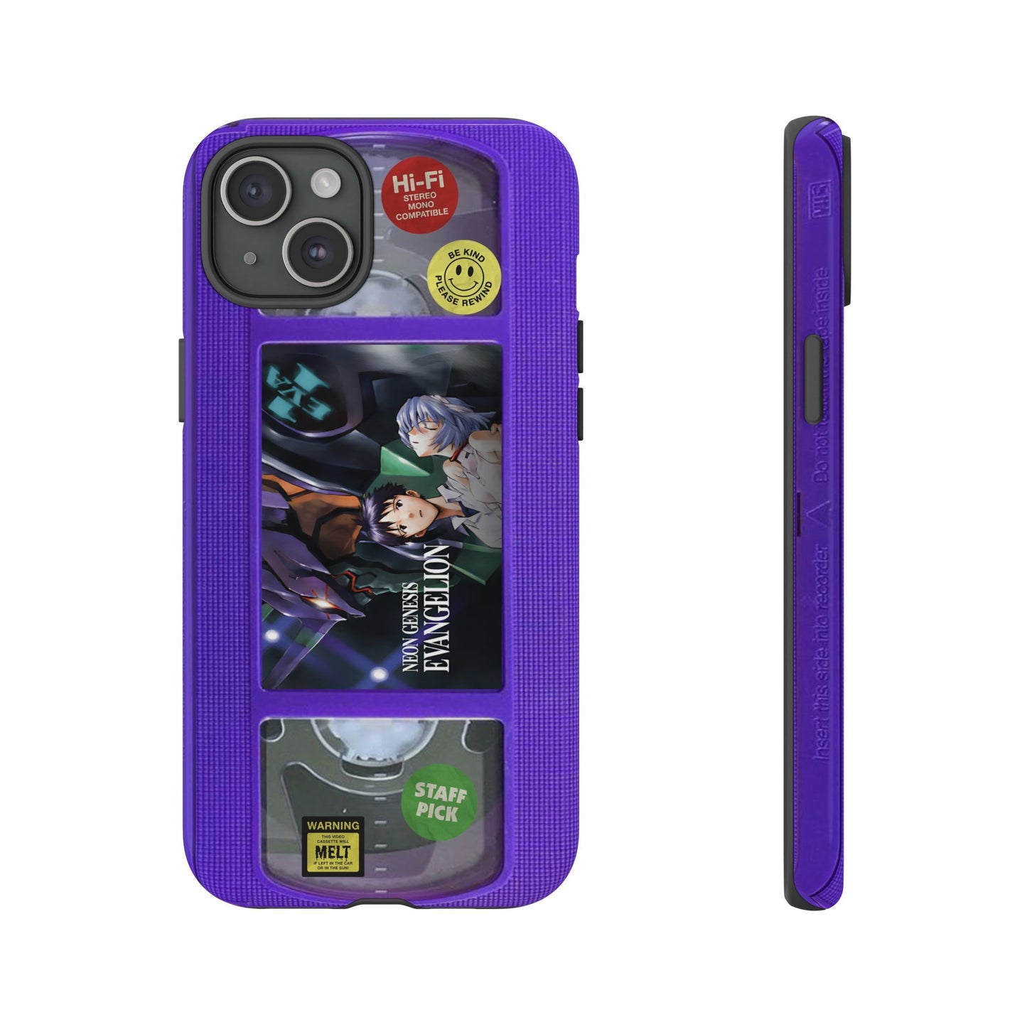 NG Evangelion Purple Edition VHS Phone Case