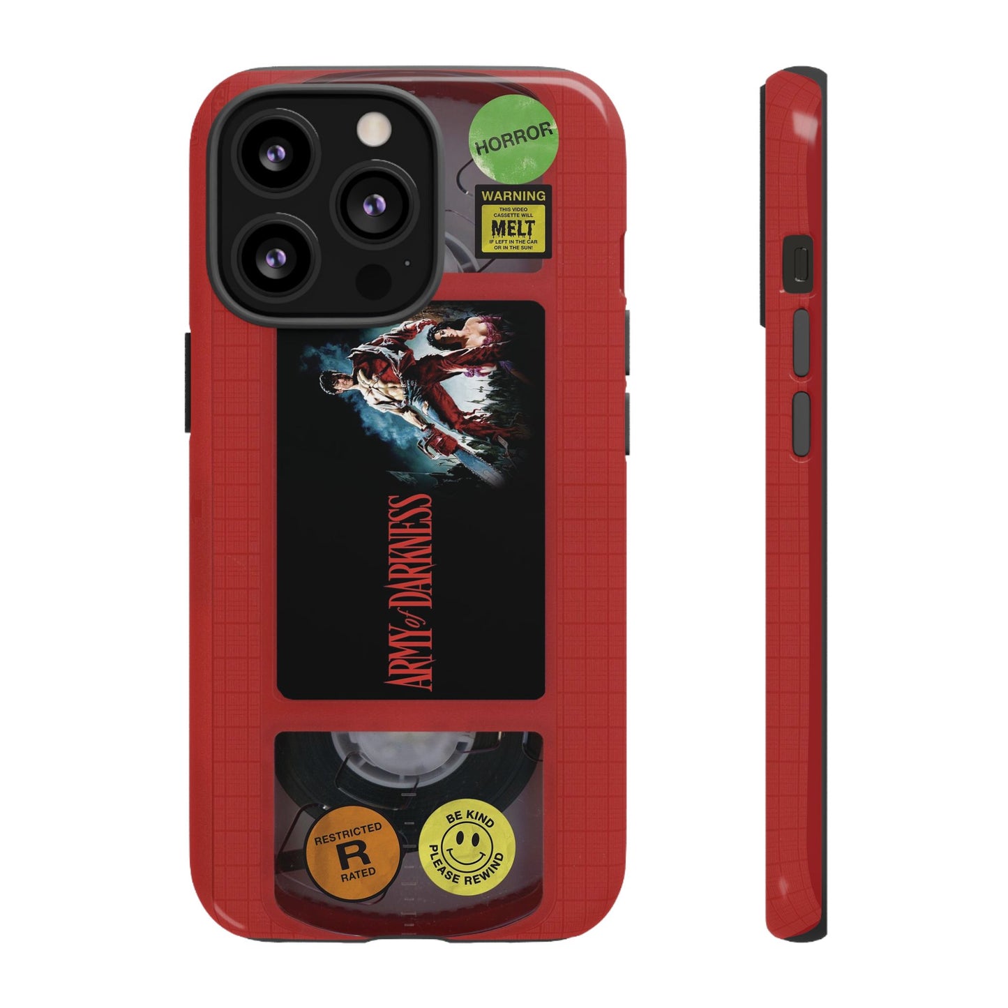 Army of Darkness Red Edition VHS Phone Case