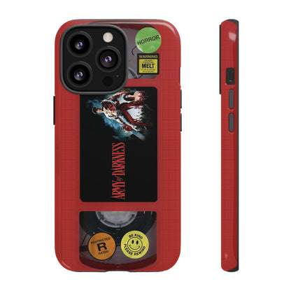 Army of Darkness Red Edition VHS Phone Case