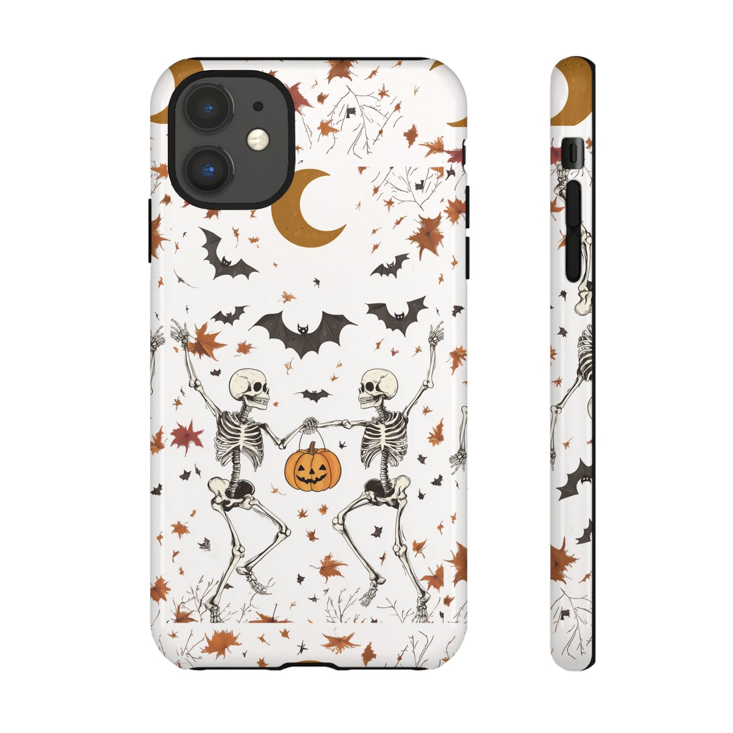 Dancing Skeletons Impact Resistant Phone Case