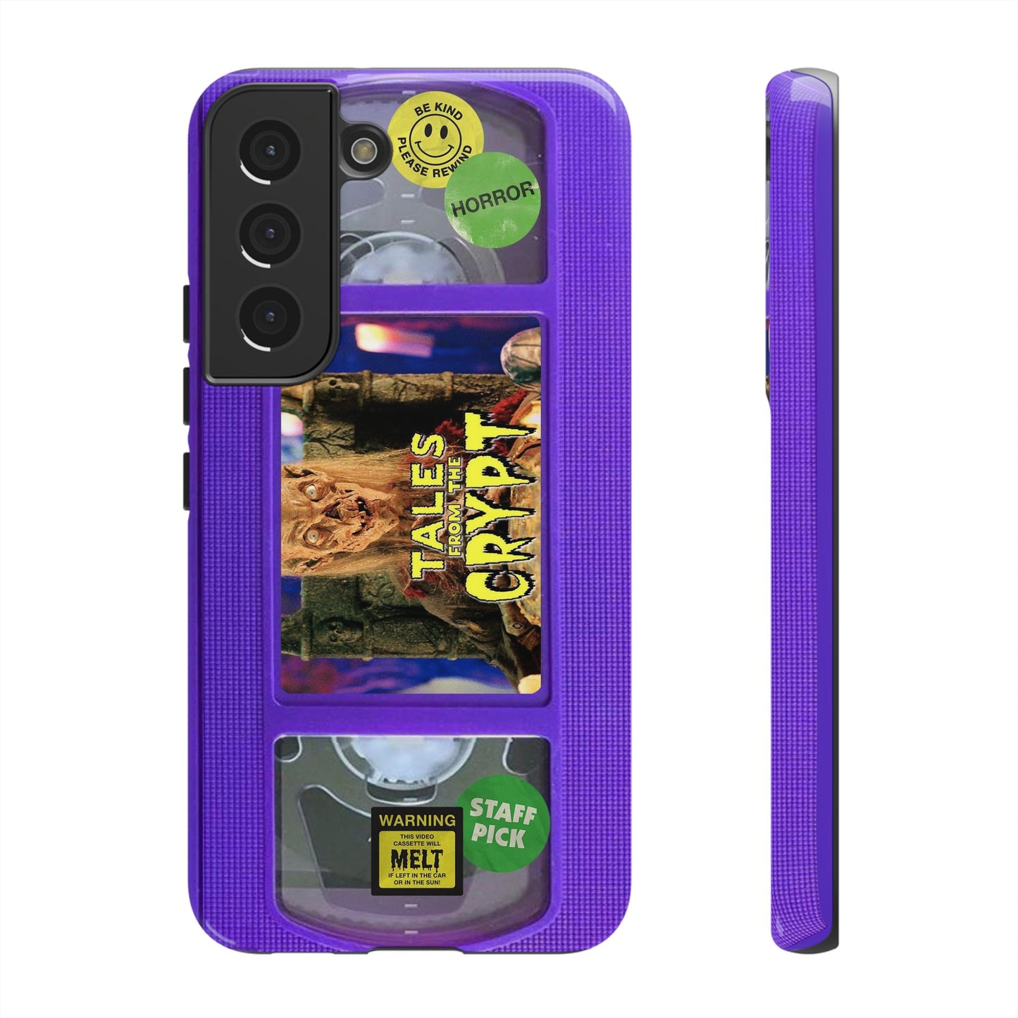 Tales Purple Edition Impact Resistant VHS Phone Case