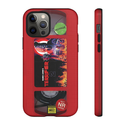 Art 2 Red Edition Impact Resistant VHS Phone Case
