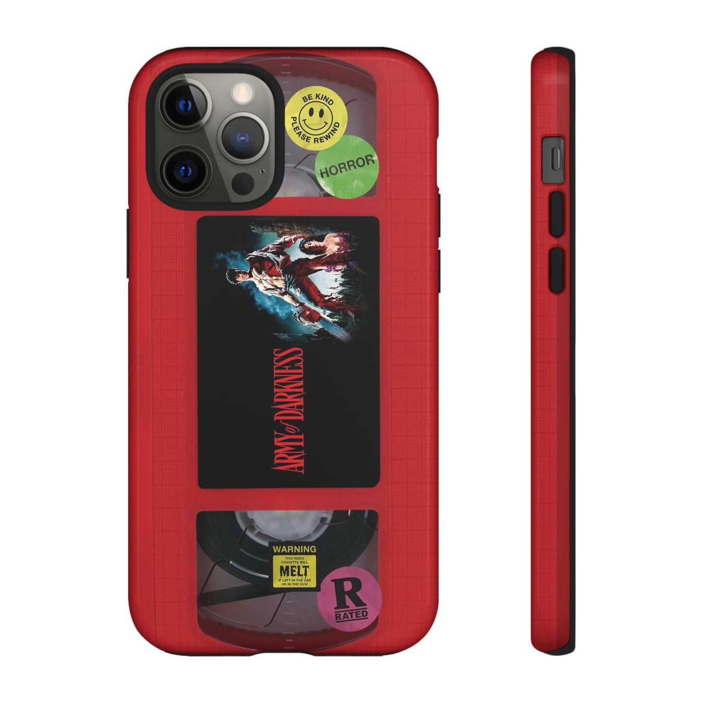 Army of Darkness Red Edition VHS Phone Case