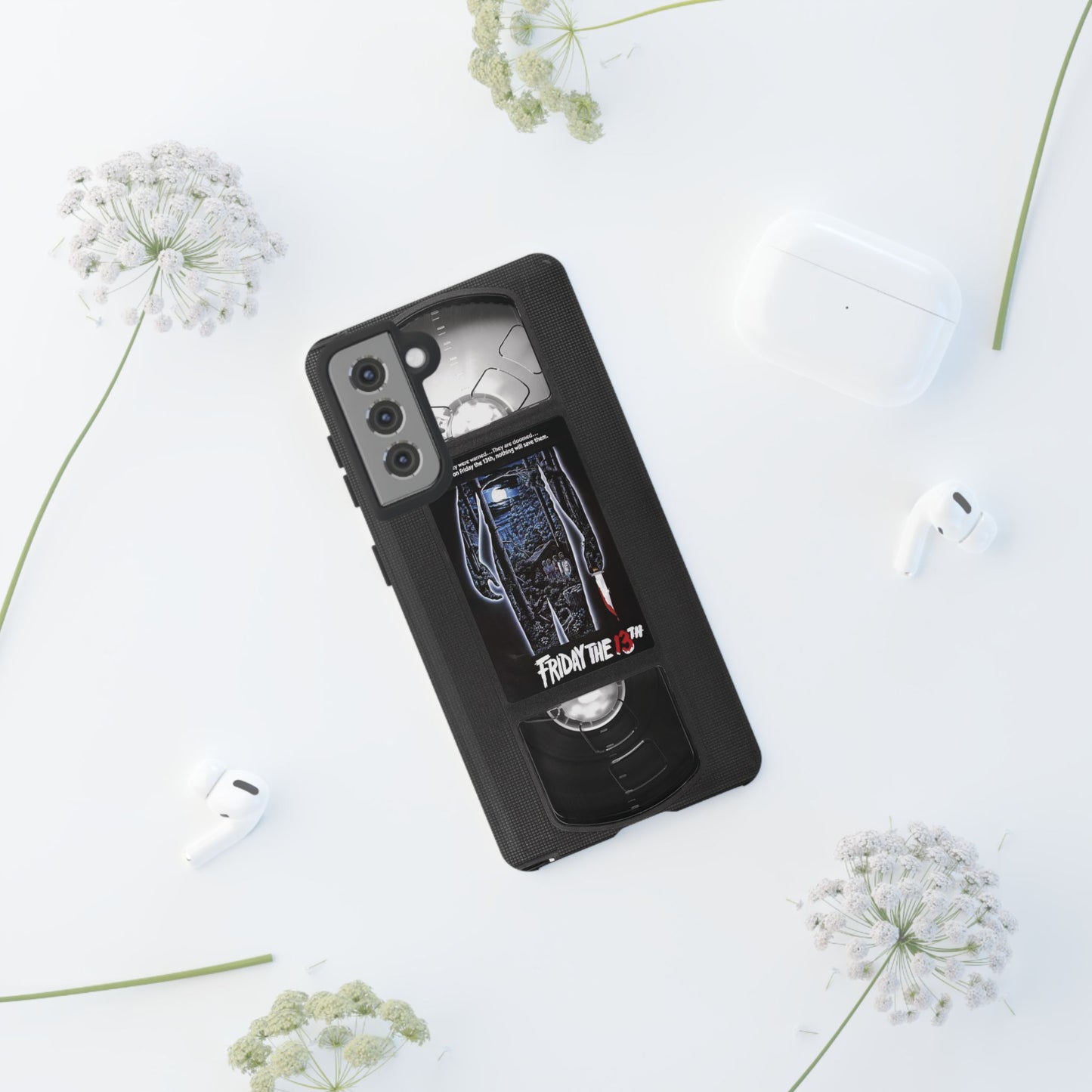 Friday XIII Impact Resistant VHS Phone Case