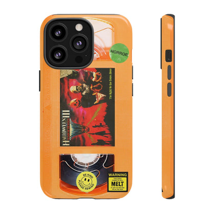 Halloween III Orange Edition Impact Resistant VHS Phone Case