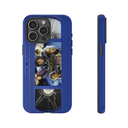Starship Troopers Blue Impact Resistant VHS Phone Case