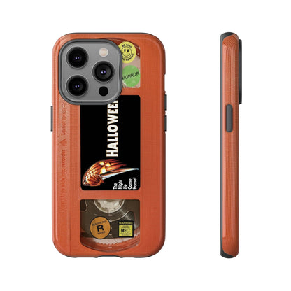 Halloween Orange Edition VHS Phone Case