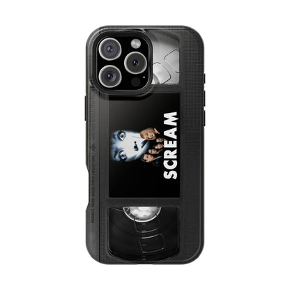 Scream MagSafe Impact Resistant VHS Phone Case