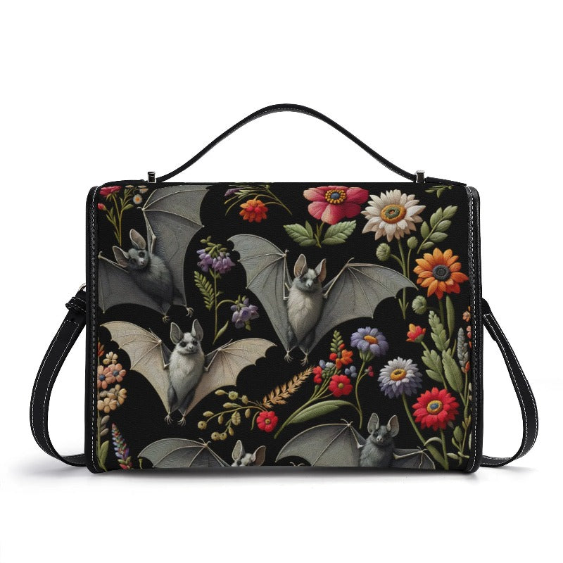 Nocturnal Pollinators Vegan Leather Satchel Bag