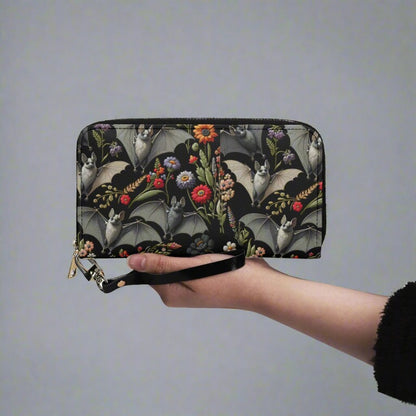 Nocturnal Pollinators Vegan Leather Wallet