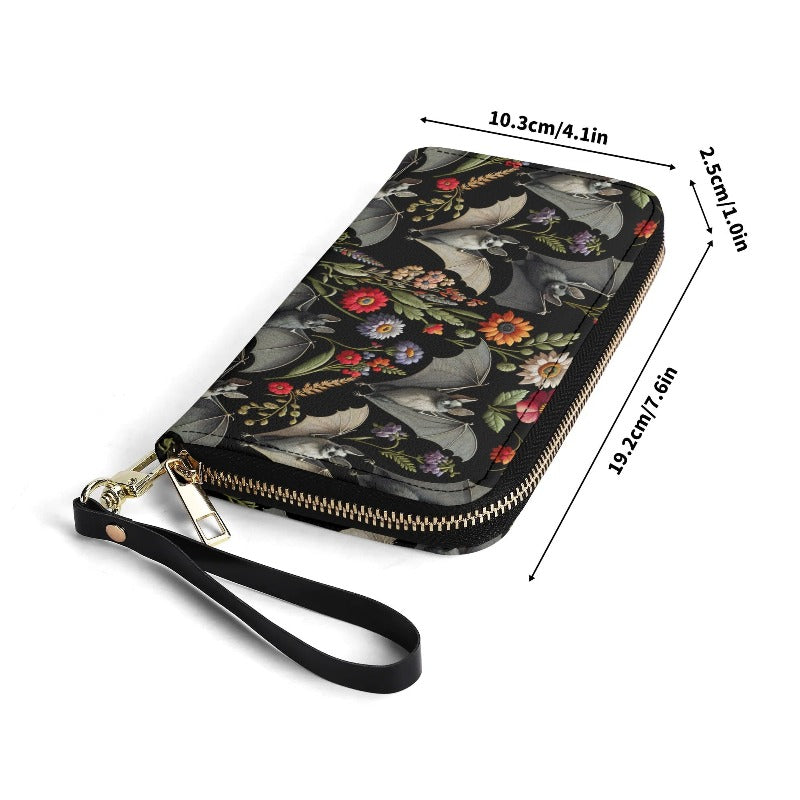 Nocturnal Pollinators Vegan Leather Wallet