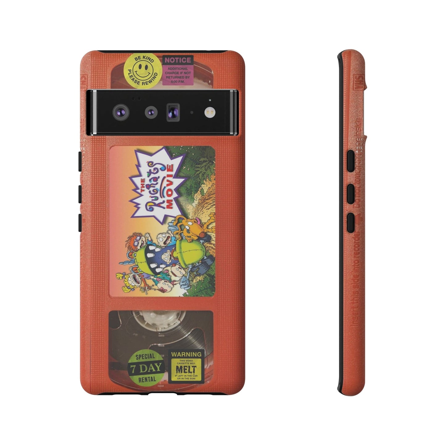 Rugrats Orange Edition VHS Phone Case